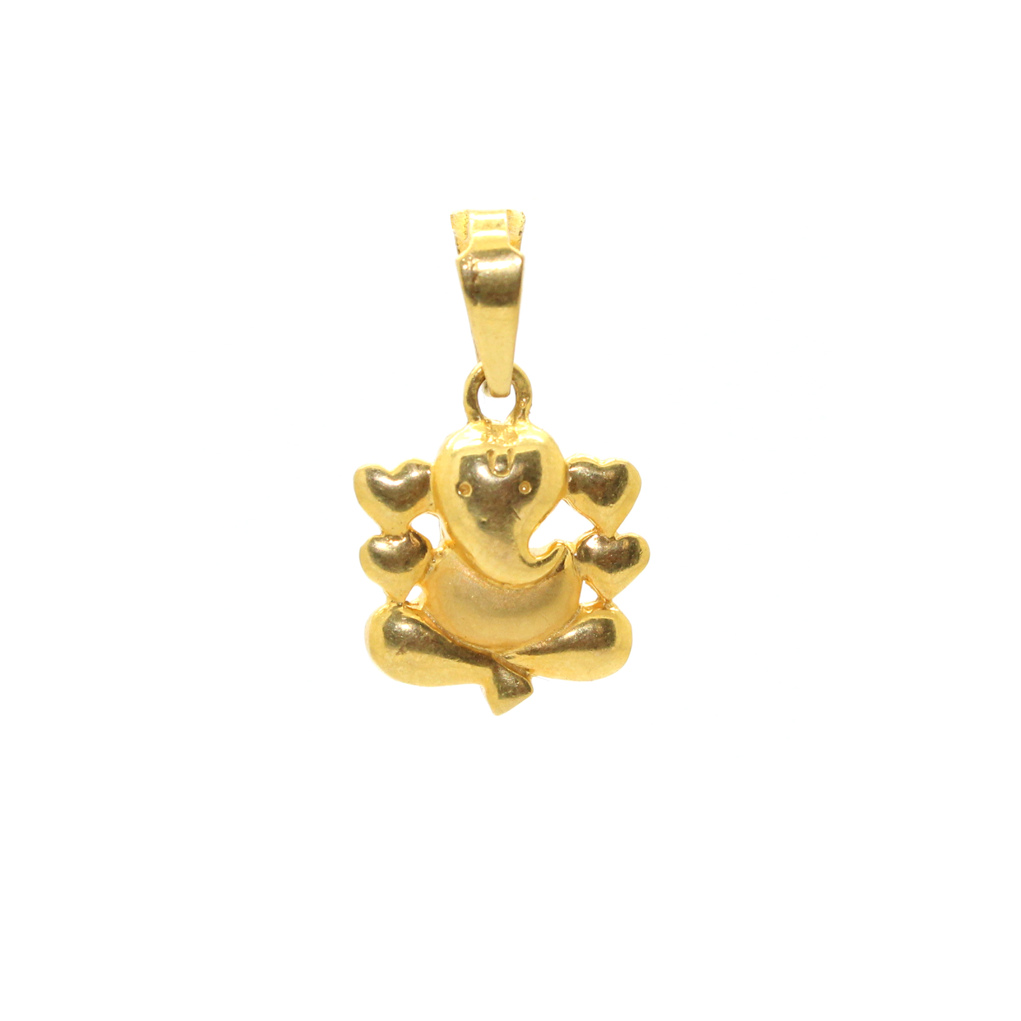 Gold Ganesh Locket – Gahana Online
