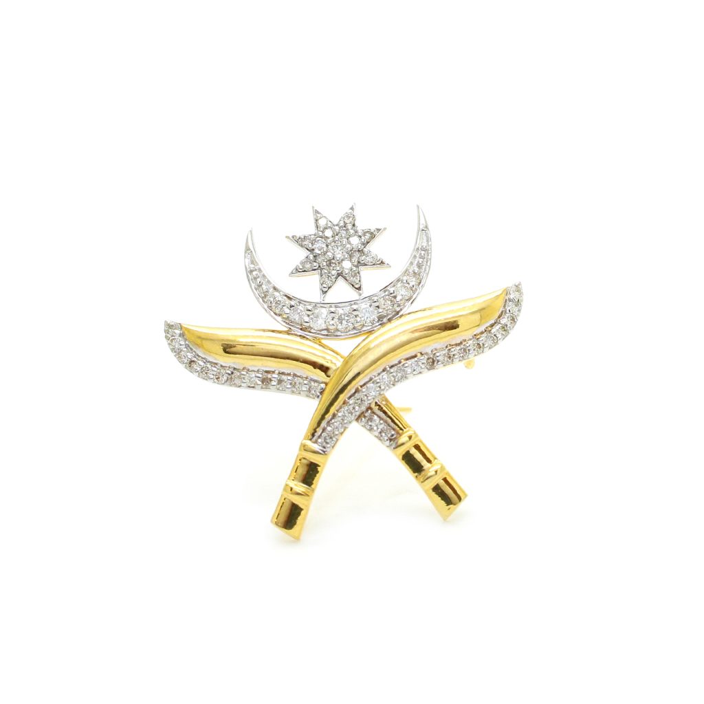Diamond Brooch