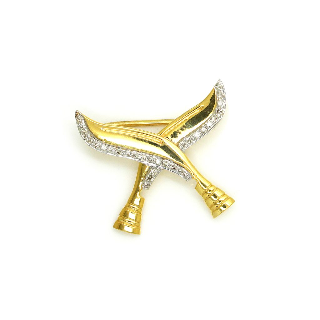 Diamond Brooch