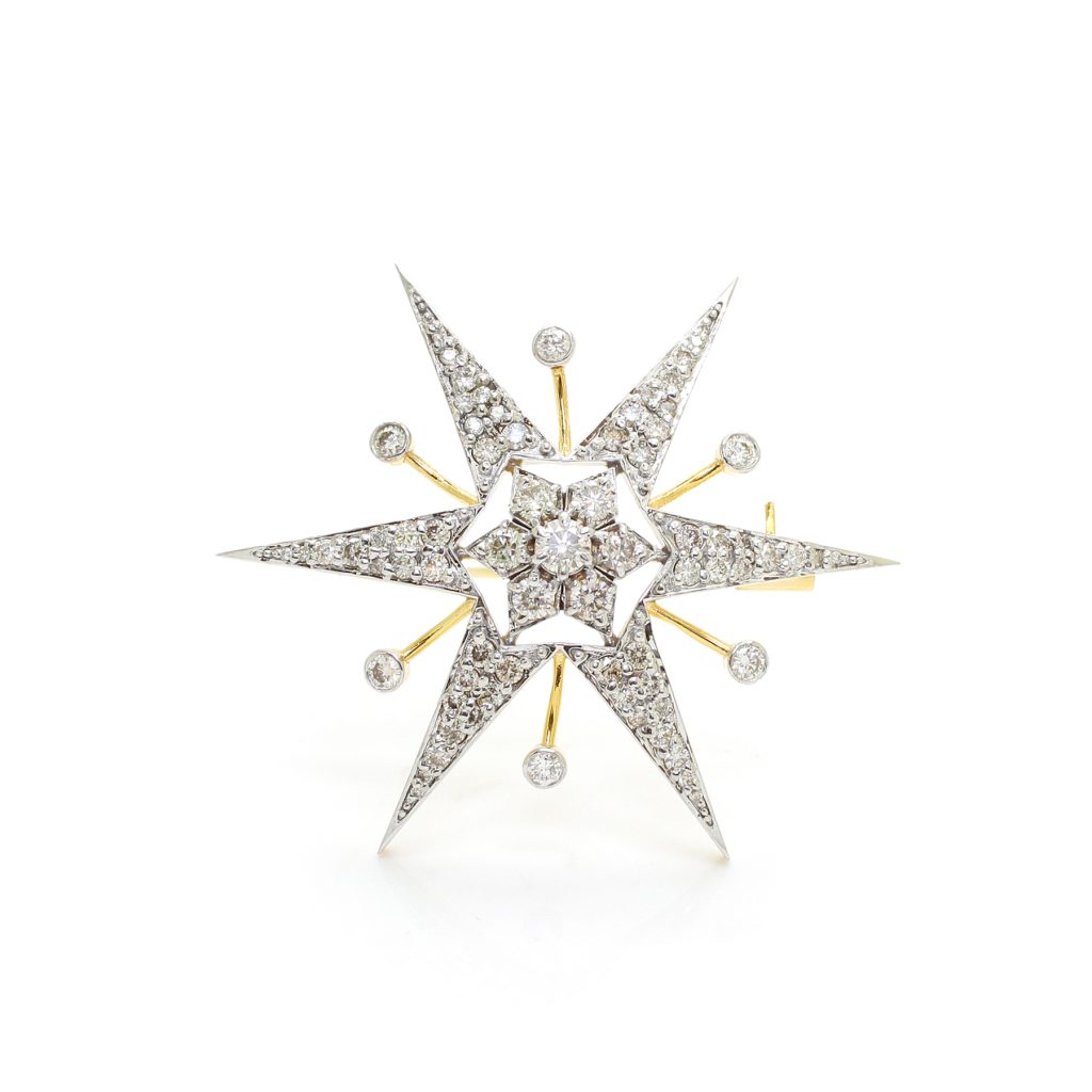 Diamond Brooch