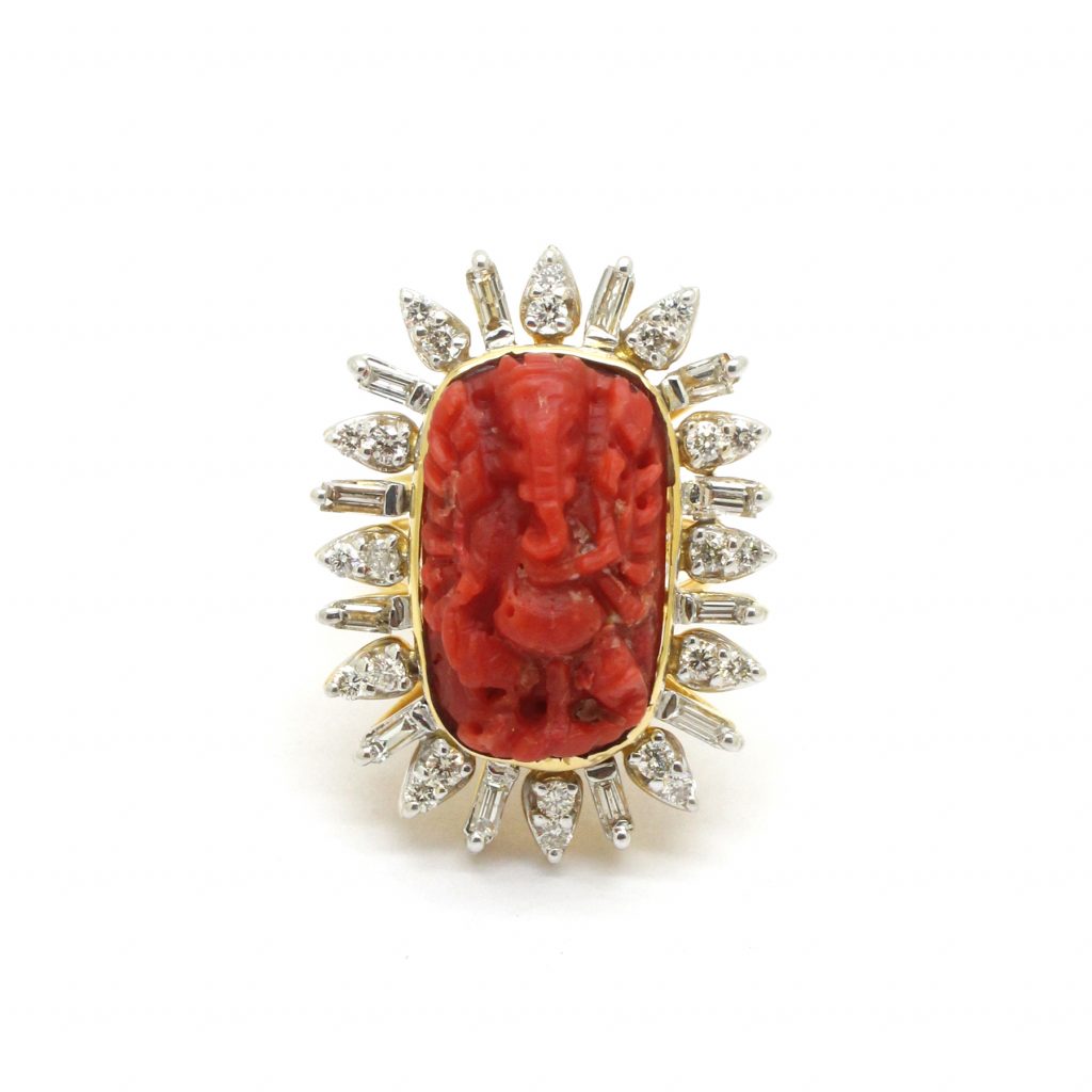 22 Carat BRJ Ganesha Gold Ring, Weight: 10 gram at Rs 4150/gram in Ludhiana  | ID: 21872980030
