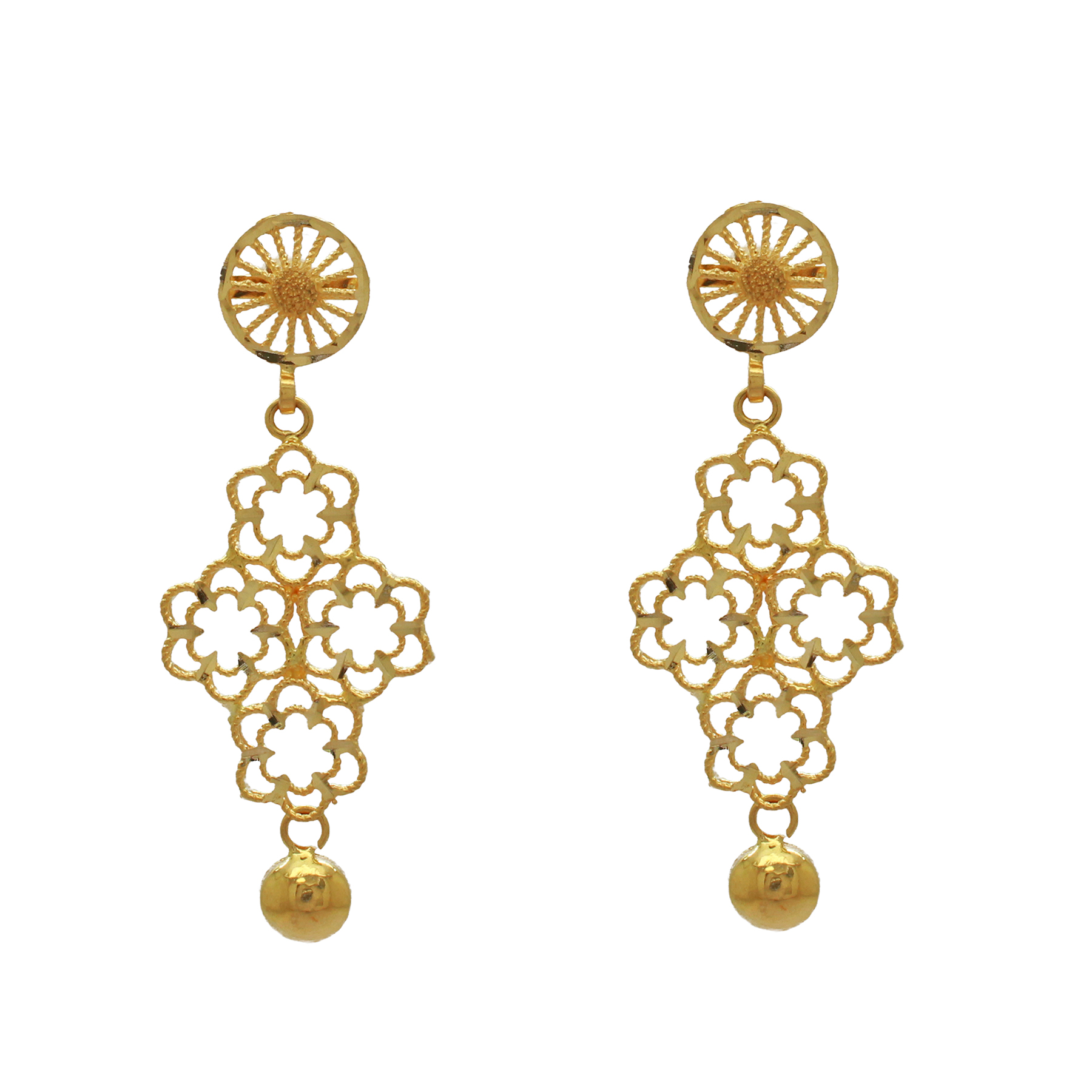 Gold Plated PinjaraPinjada Earring For Women in Nepal  Buy Earrings at  Best Price at ThuloCom