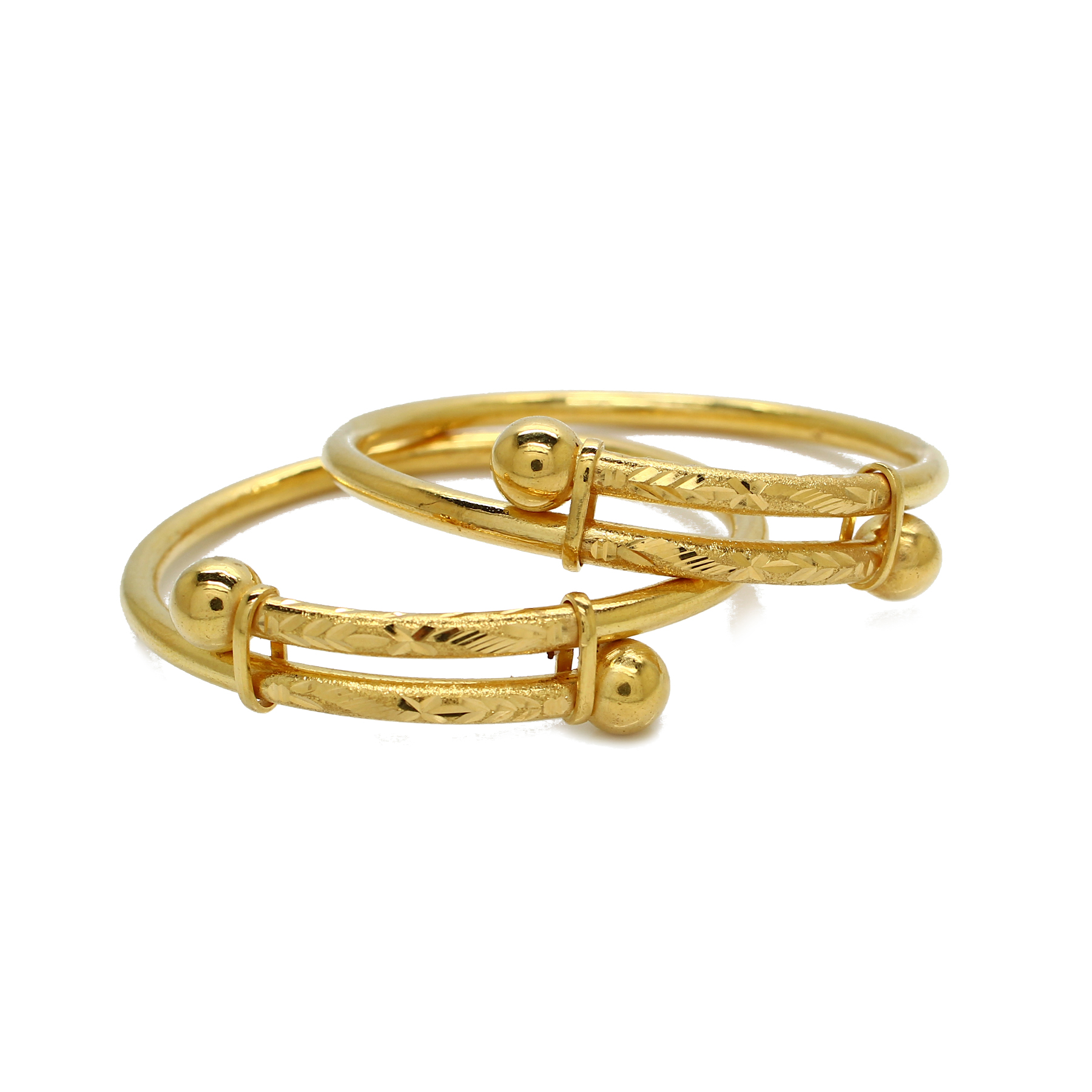 Caratlane 14K Dabbling Duck Baby Gold Bangle Golden Online in India, Buy at  Best Price from Firstcry.com - 11348208