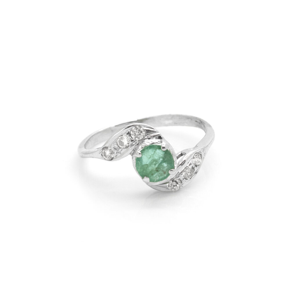 Diamond Emerald Ring