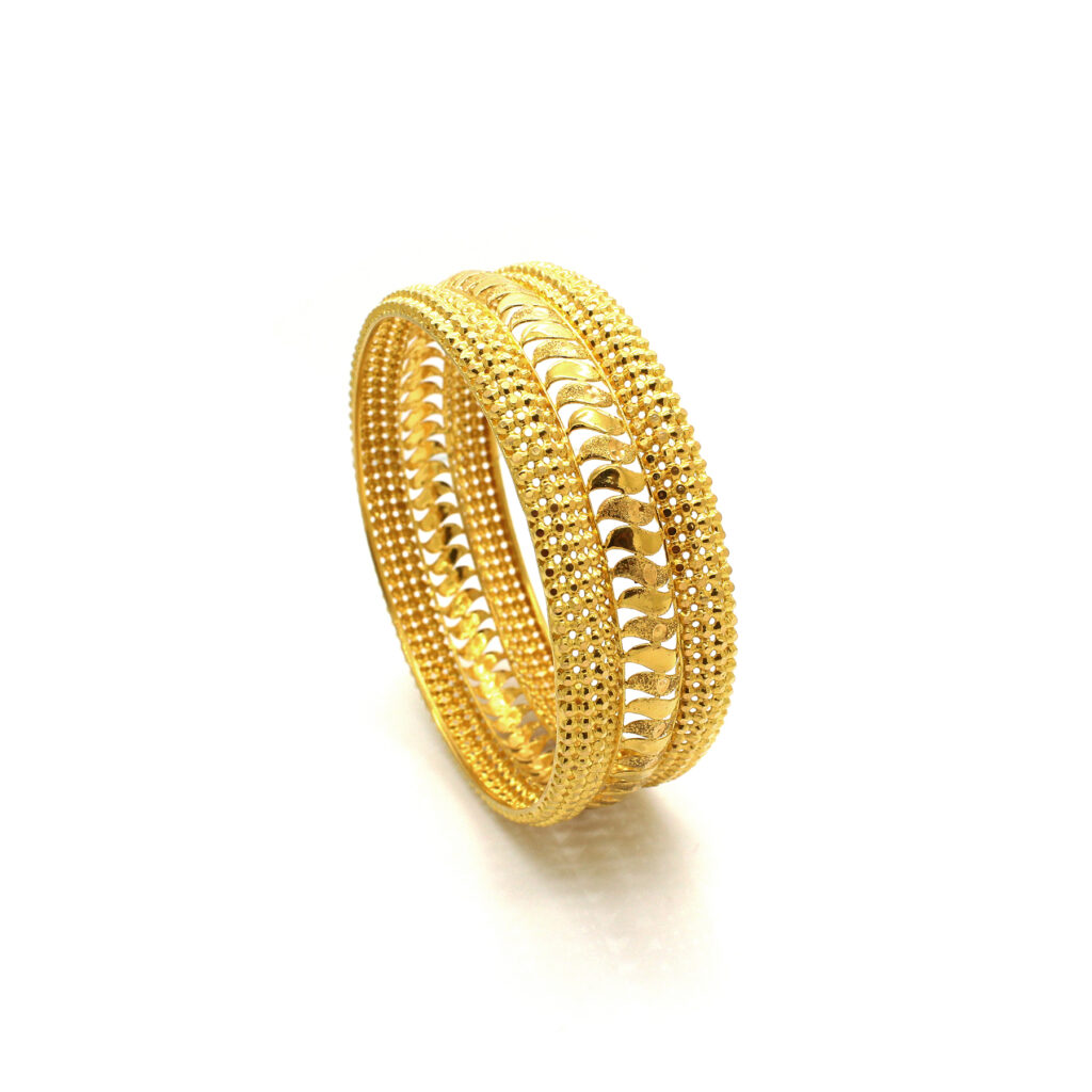 22k Gold Antique Bangle