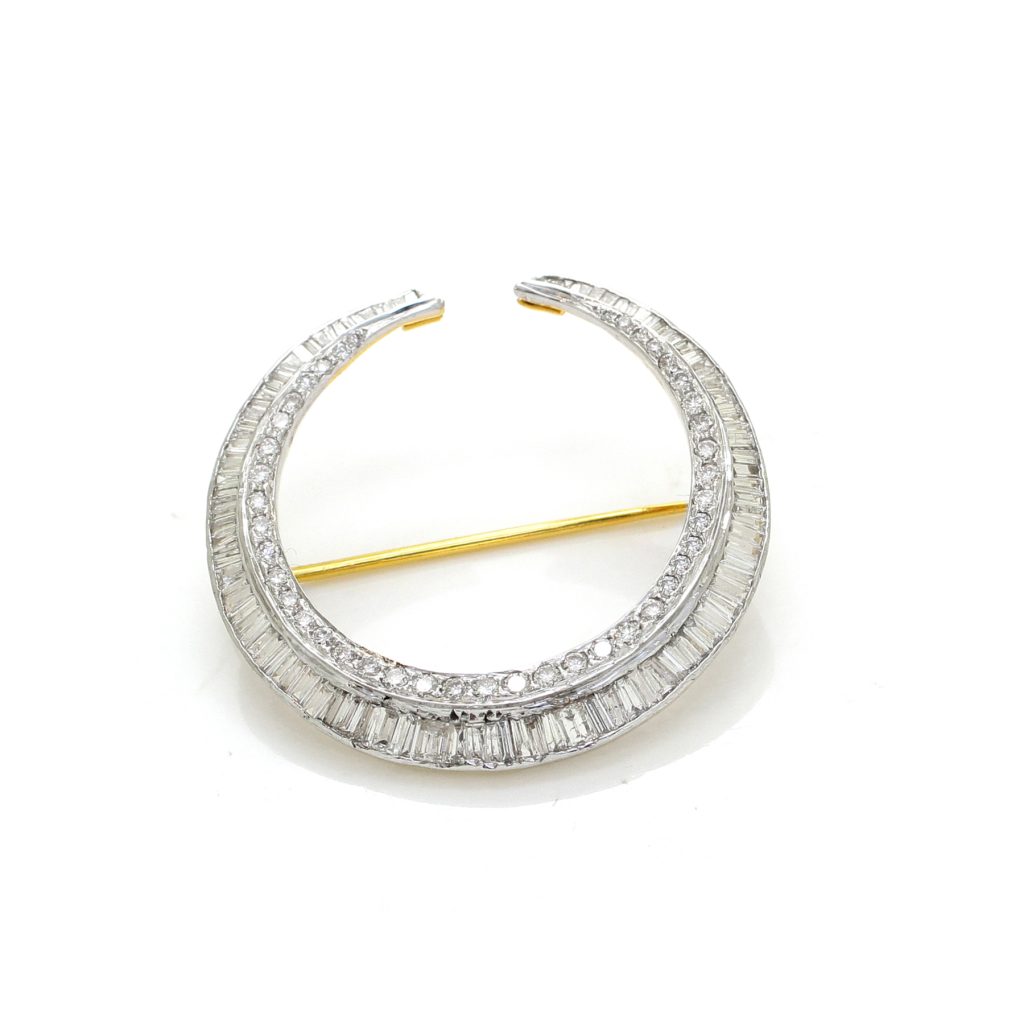 Diamond Brooch