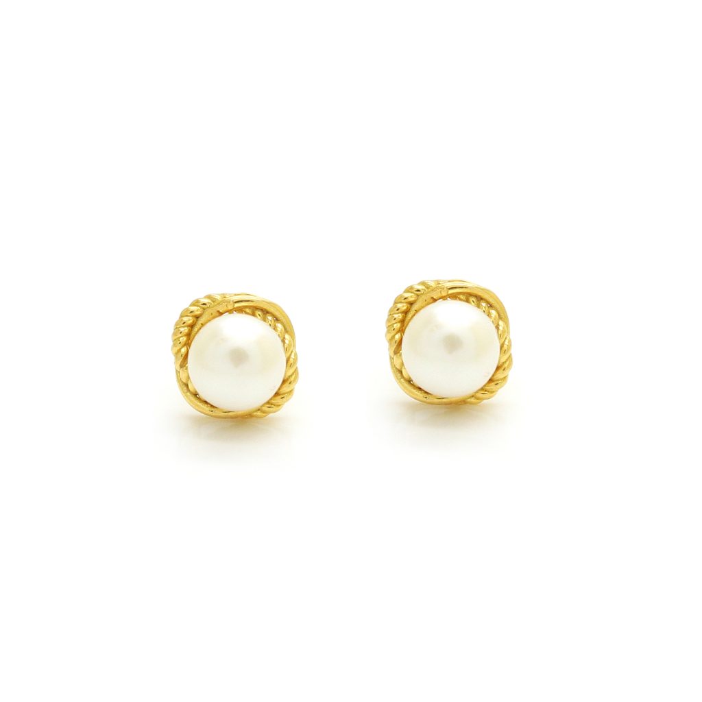 22k Gold Pearl Top