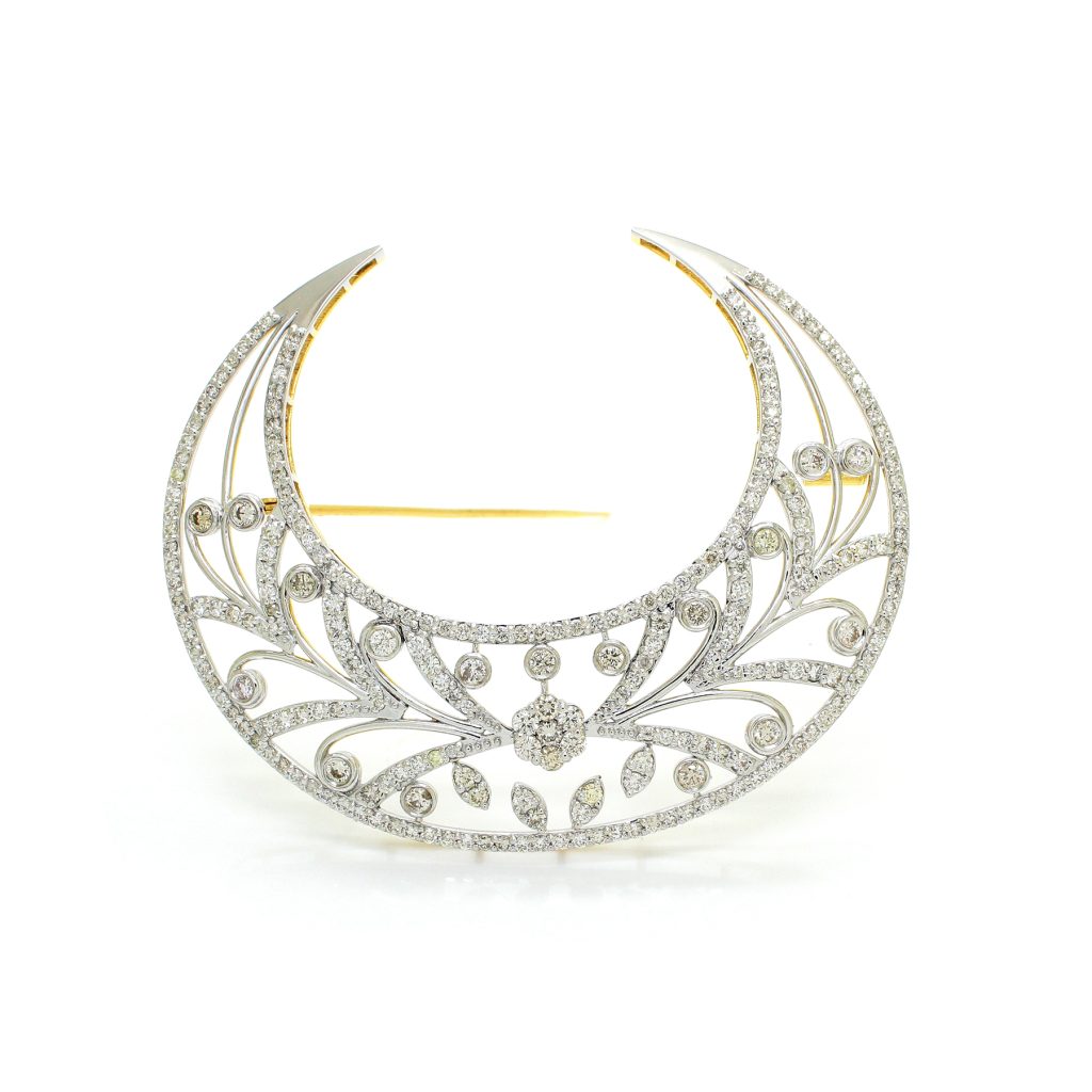 Diamond Brooch