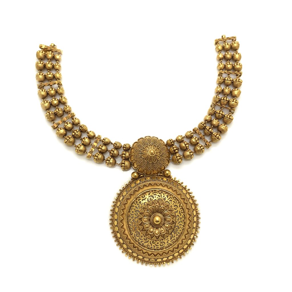 22K Gold Antique Necklace