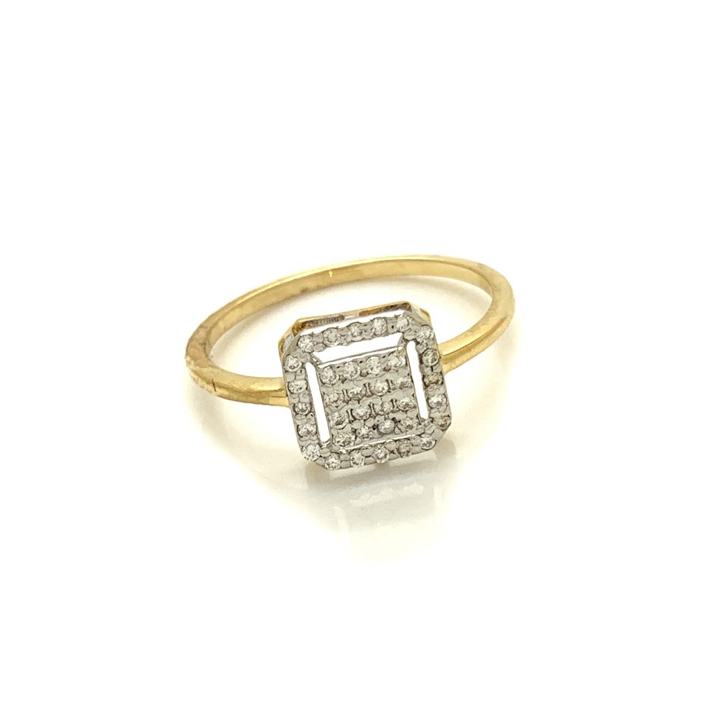 14k Gold Diamond Ring