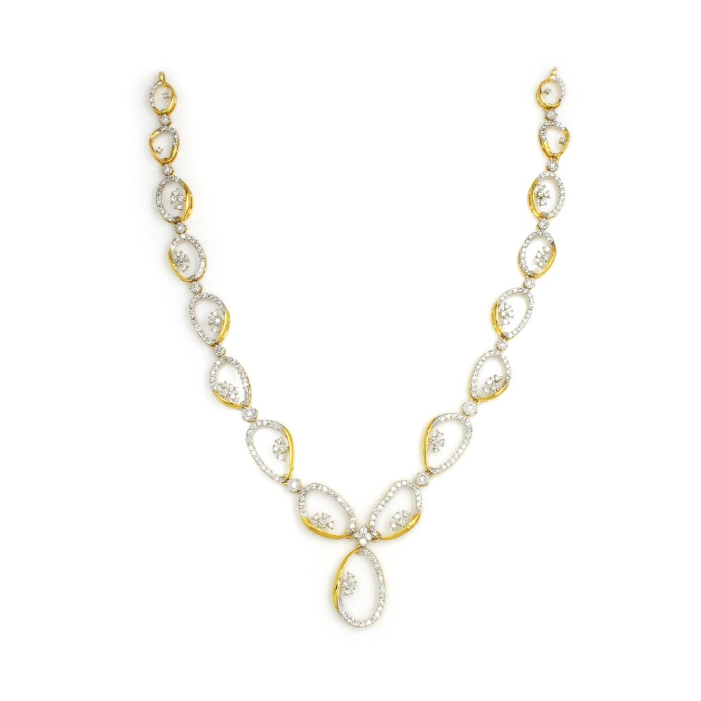 14K Gold Diamond Necklace