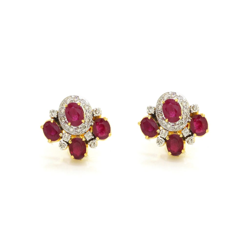 14K Gold Diamond Top