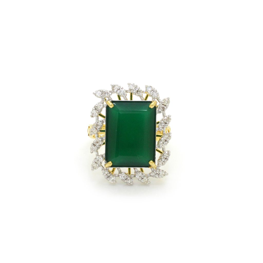 14K Gold Diamond Ring