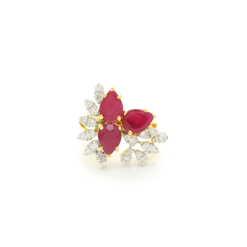14K Gold Diamond Ring