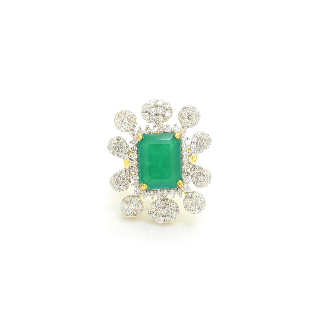 14K Gold Diamond Ring