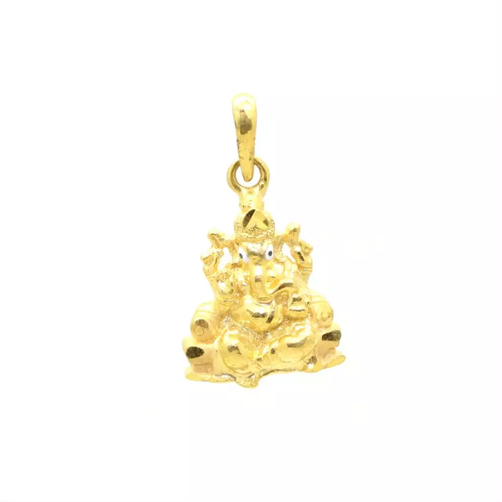 Gold Ganesh Men’s Locket