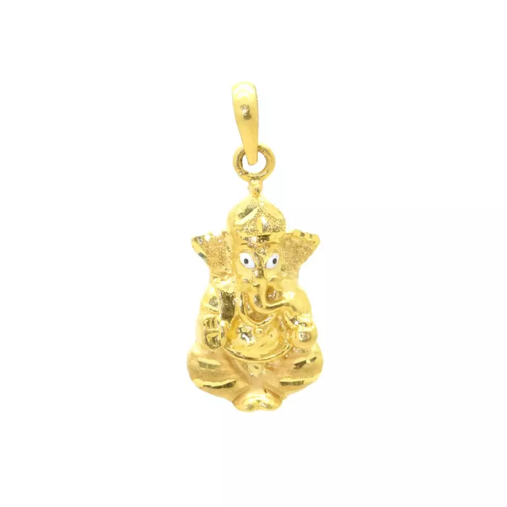 Gold Ganesh Men’s Locket