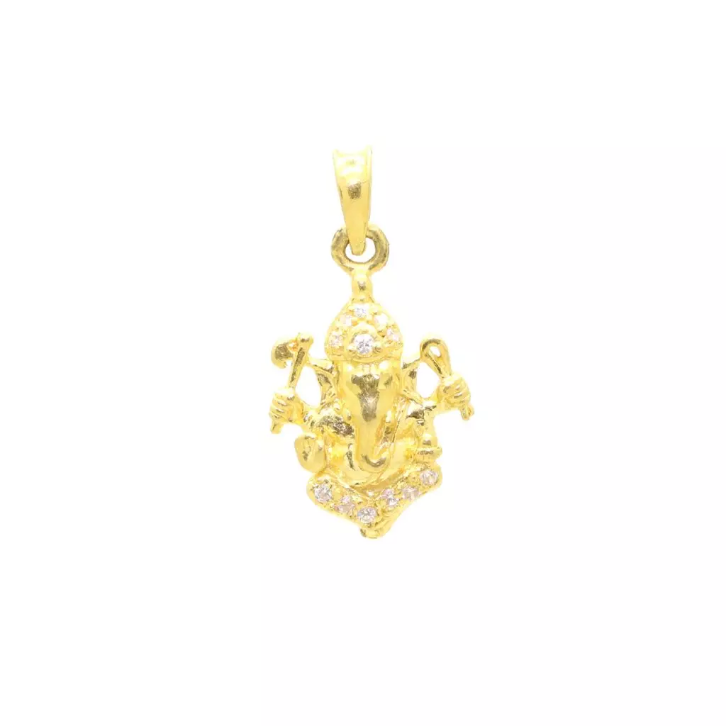 Gold Ganesh Men’s Locket