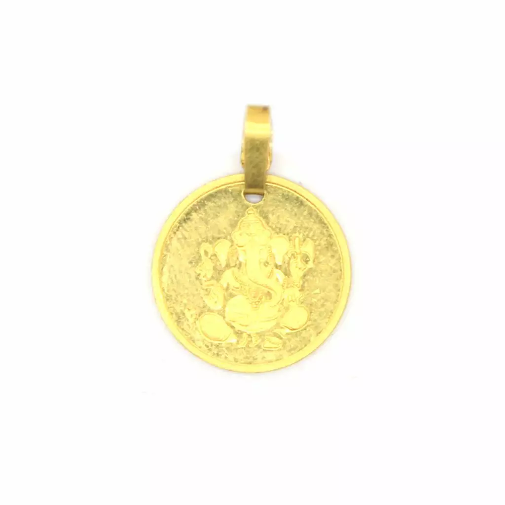 Gold Ganesh Locket