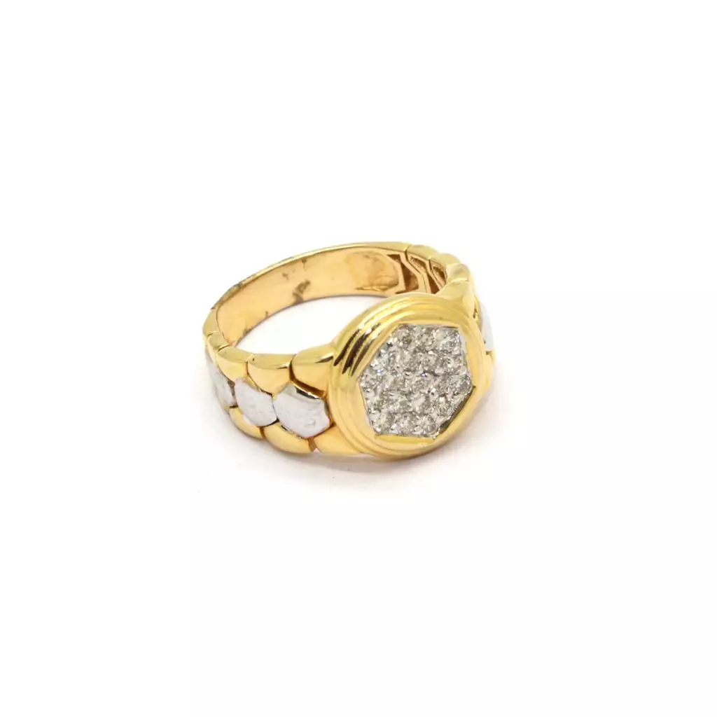 Diamond Gents Ring