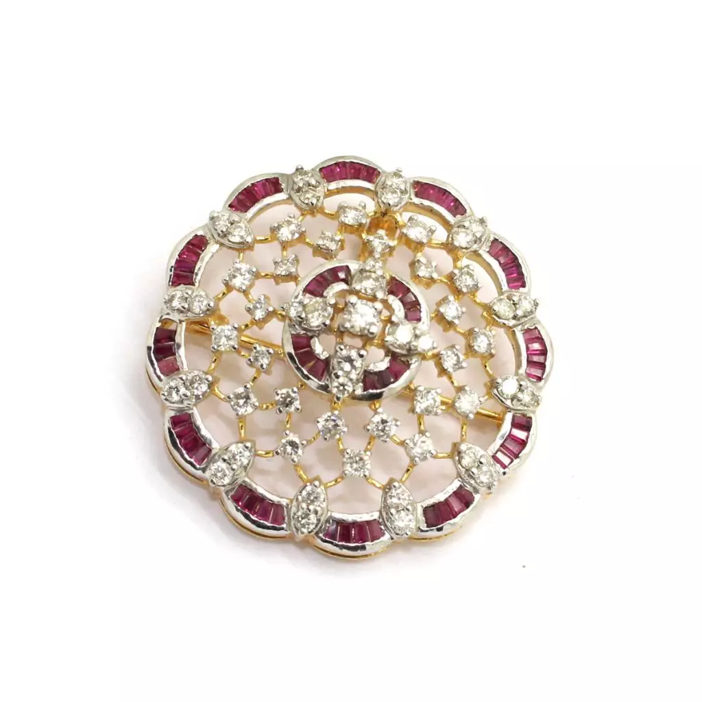 Diamond Brooch