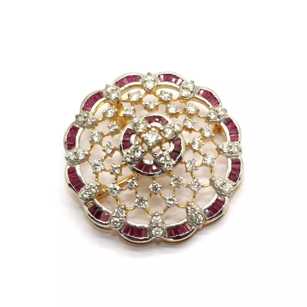 Diamond Brooch