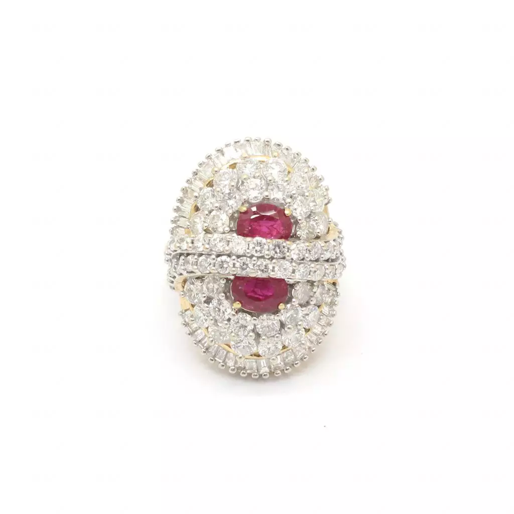 Diamond Ruby Ring