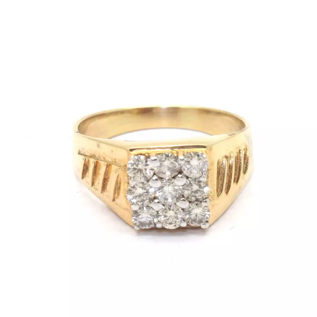 Diamond Gents Ring