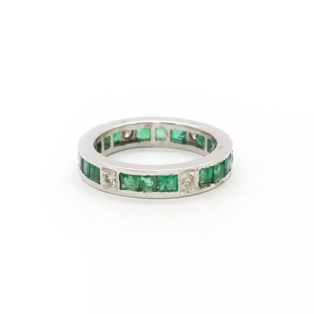 Diamond Emerald Ring