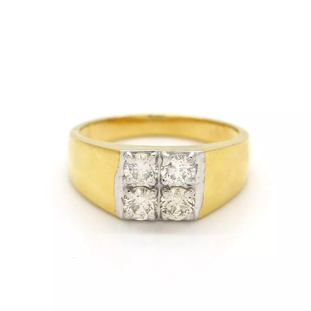 Diamond Gents Ring