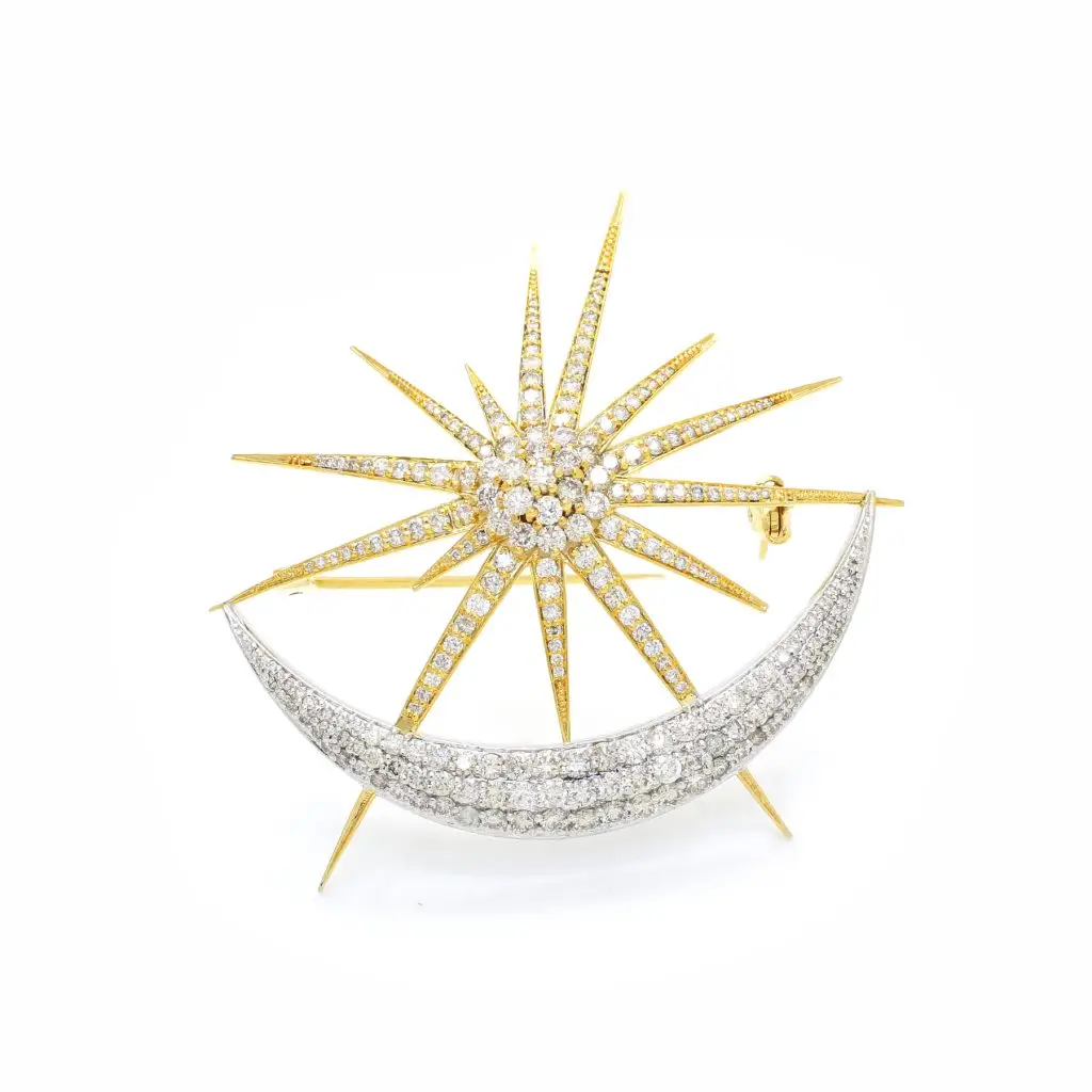 Diamond Brooch