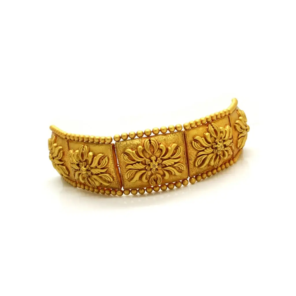 22K Gold Antique Choker