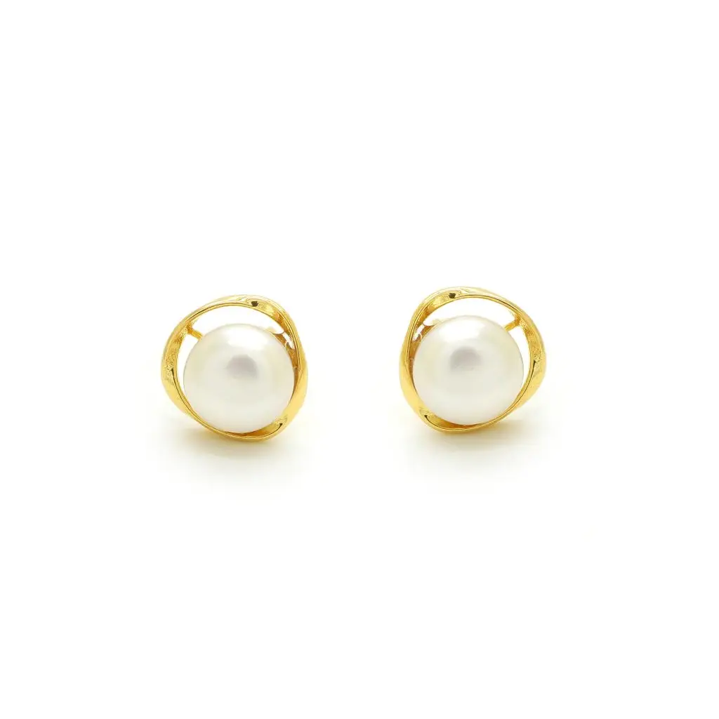 22k Gold Pearl Top