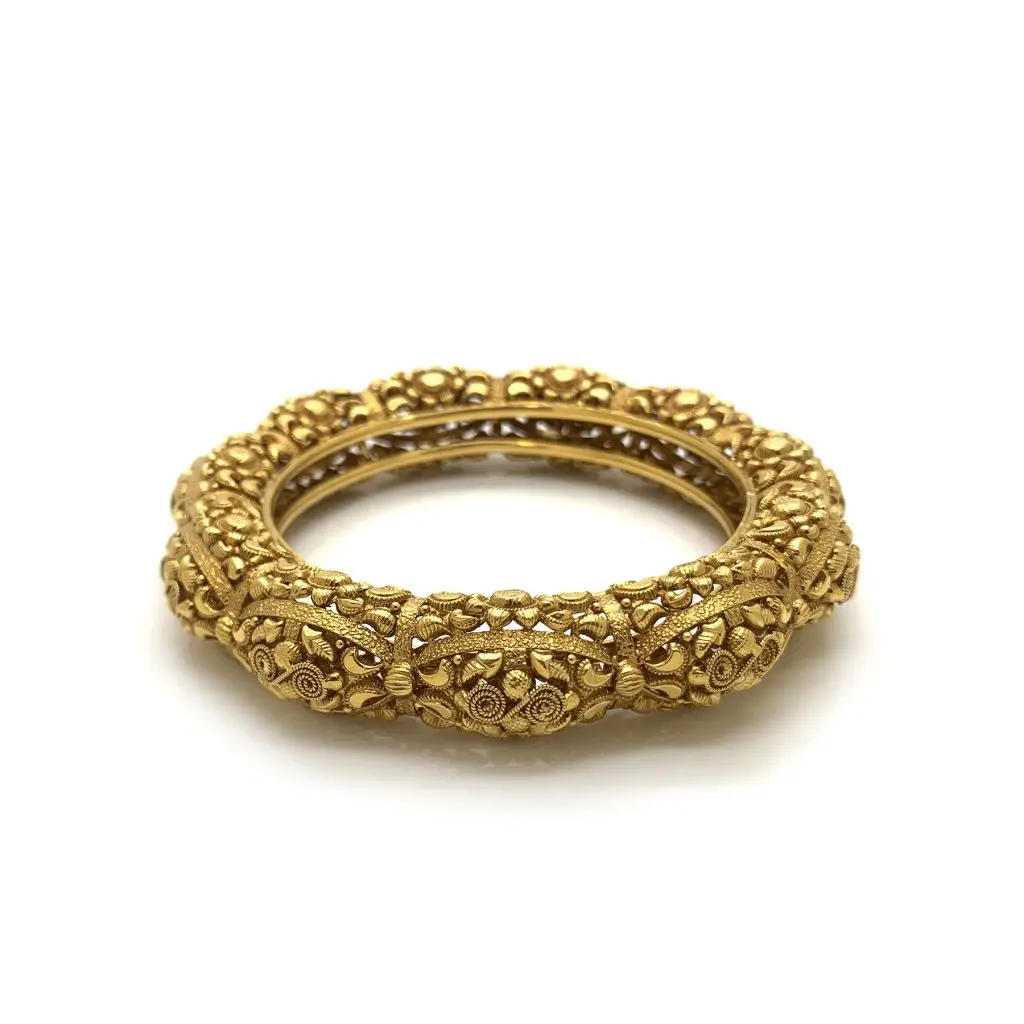 Gold Antique Bangle