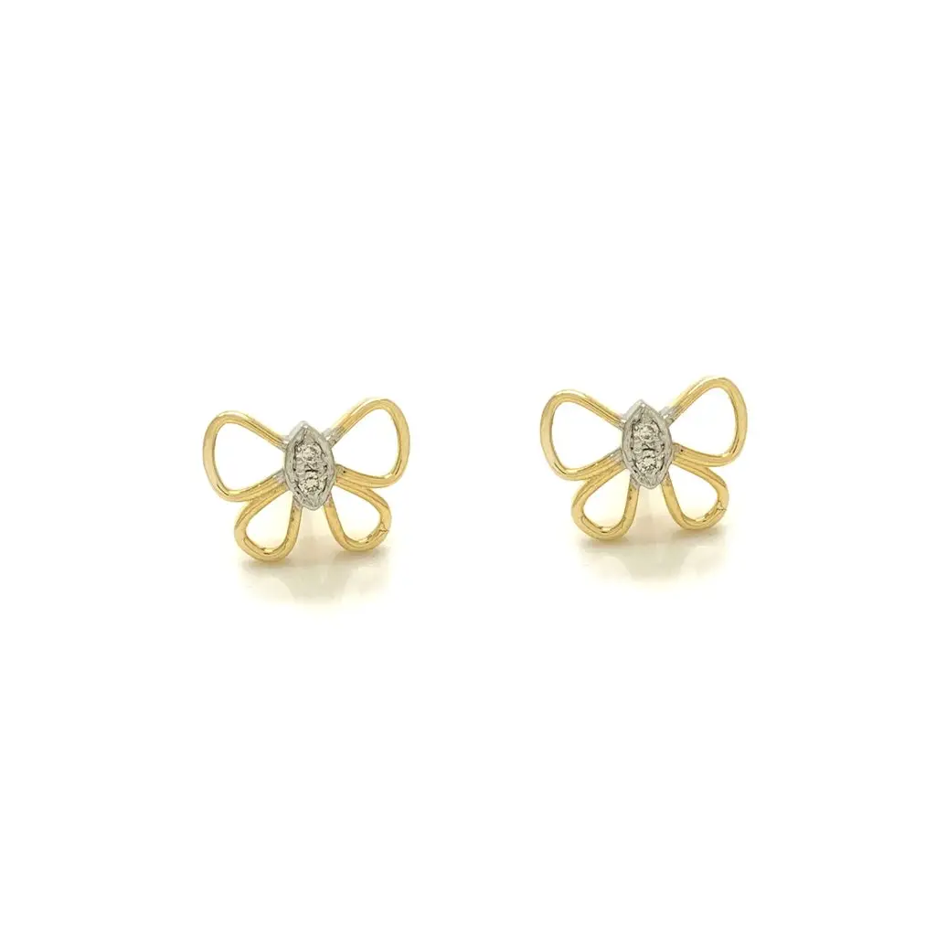14K Gold Diamond Top