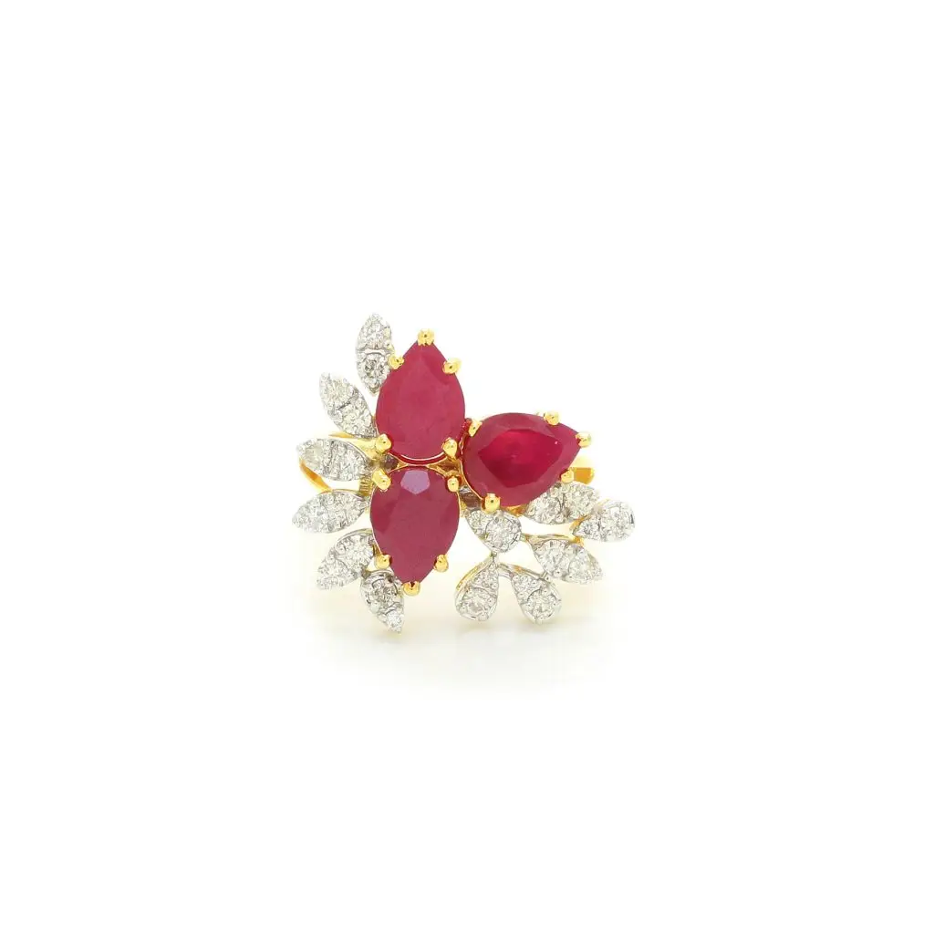 14K Gold Diamond Ring